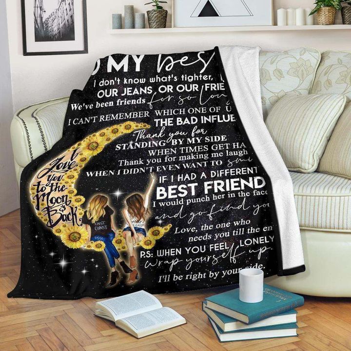 TO MY BESTIE CLA25100789F Sherpa Fleece Blanket