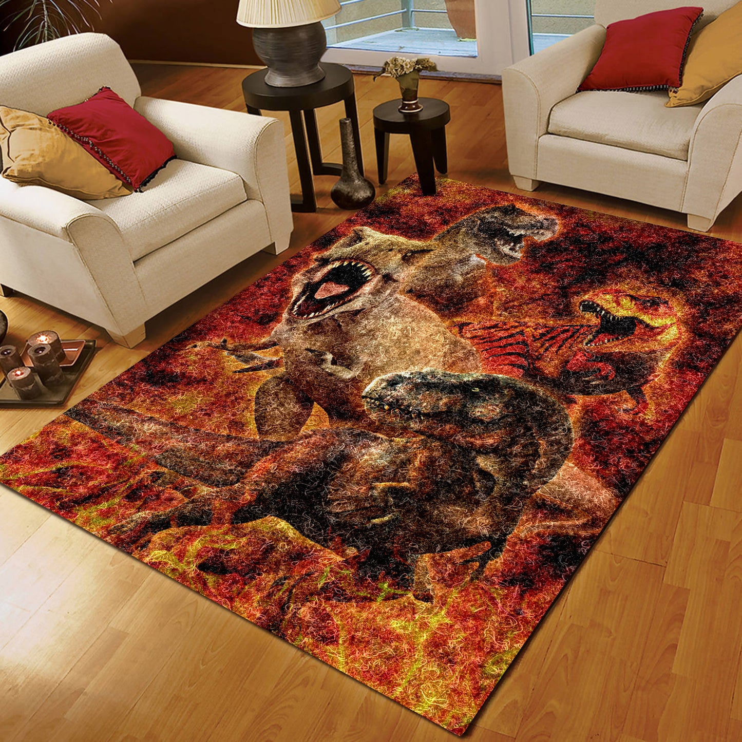 T Rex Dinosaur TL200825M Rug