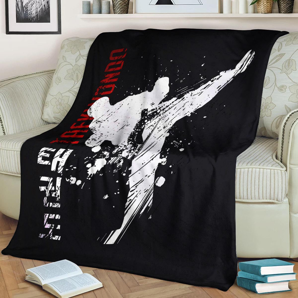 Taekwondo DD280870F Sherpa Fleece Blanket