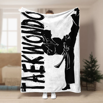 Taekwondo DD280872F Sherpa Fleece Blanket