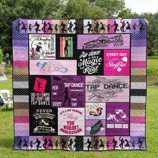 Tap Dance CLT170665 Quilt Blanket