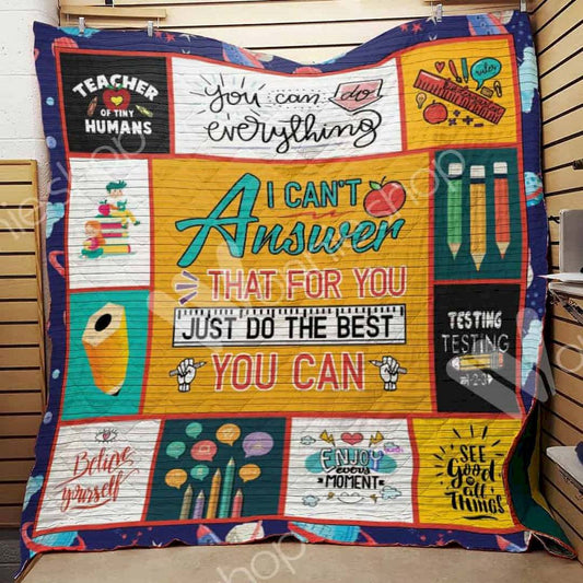 Teacher CLD190753 Quilt Blanket