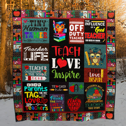 Teacher TD14110028 Quilt Blanket