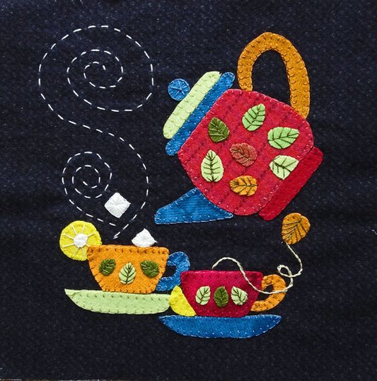 Teapot CLA0611809Q Quilt Blanket