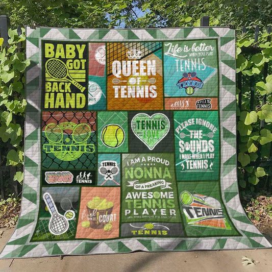 Tennis VB060624 Quilt Blanket