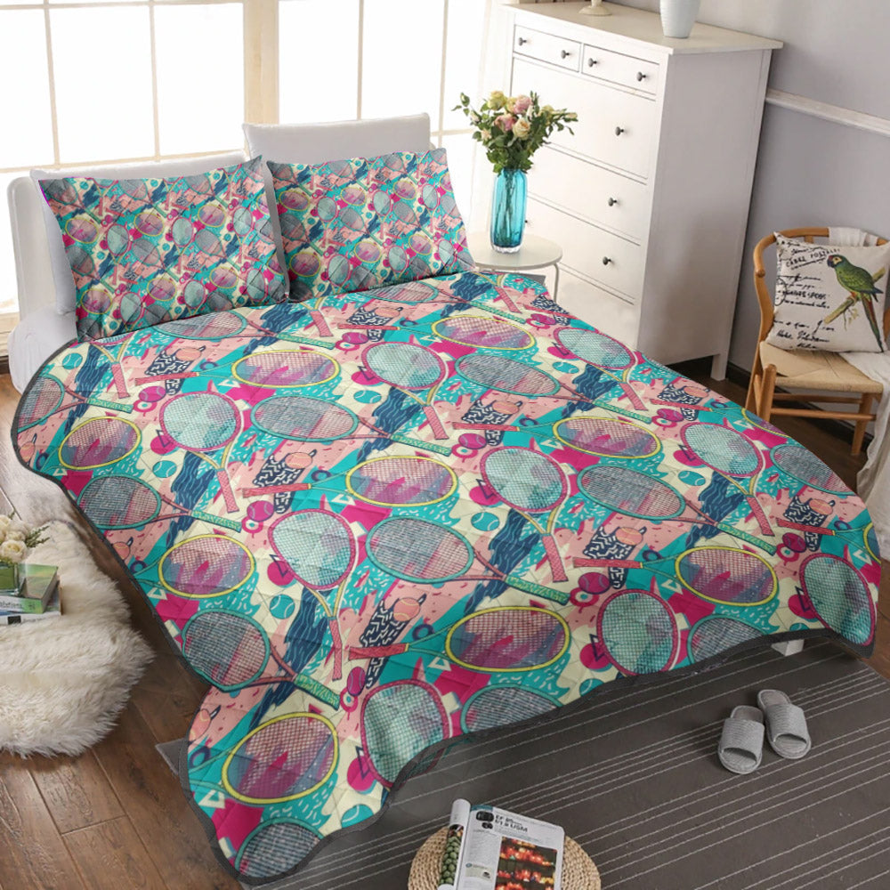 Tennis CL12100621MDB Quilt Bedding Set