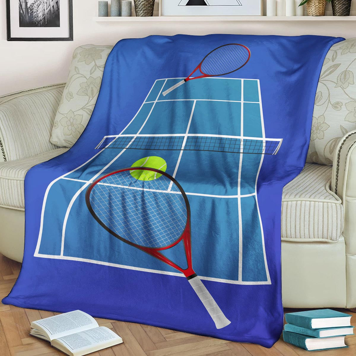 Tennis NT160863F Sherpa Fleece Blanket