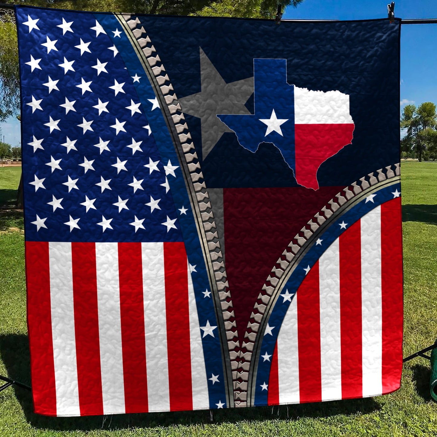 Texas Quilt Blanket MT110602A