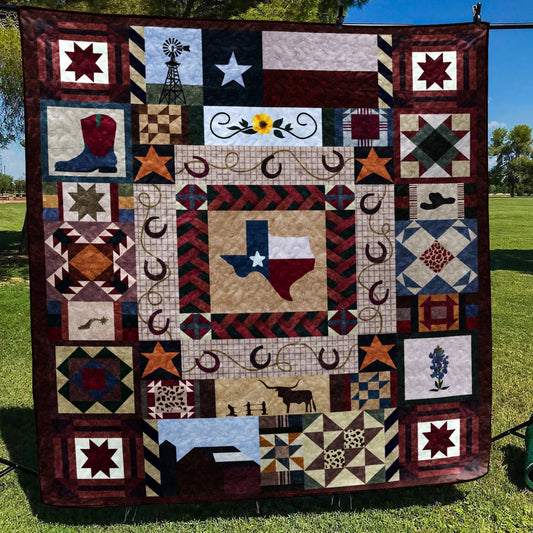 Texas Quilt Blanket MT130601A