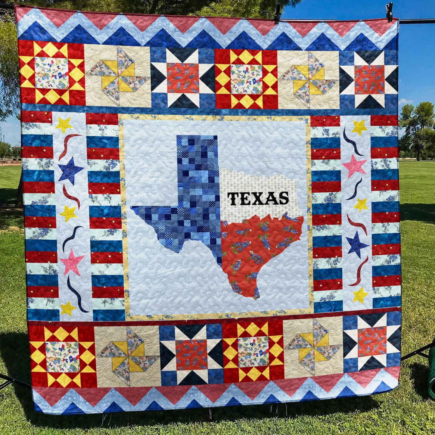 Texas Star Quilt Blanket TL100615Y