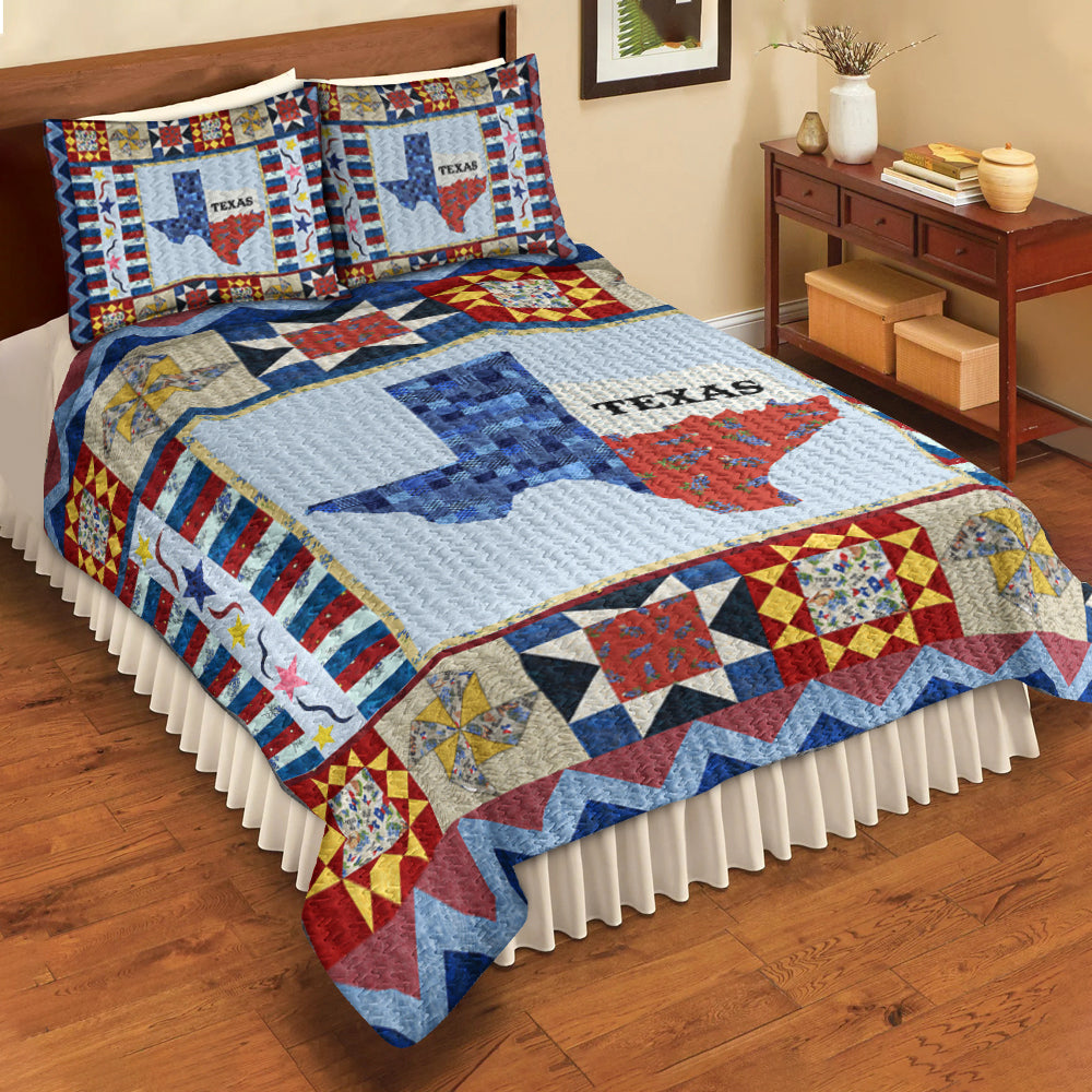 Texas Star Quilt Bedding Set TL100615QS