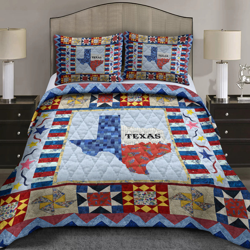 Texas Star Quilt Bedding Set TL100615QS