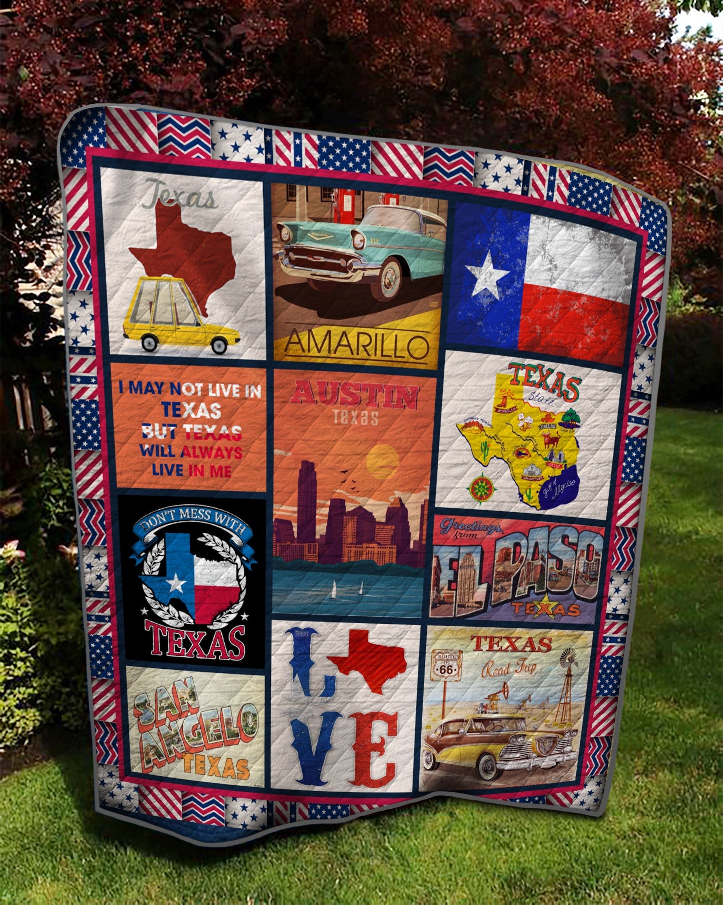 Texas TD22110077 Quilt Blanket