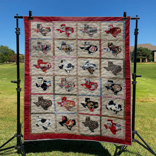 Texas TD2709576 Quilt Blanket
