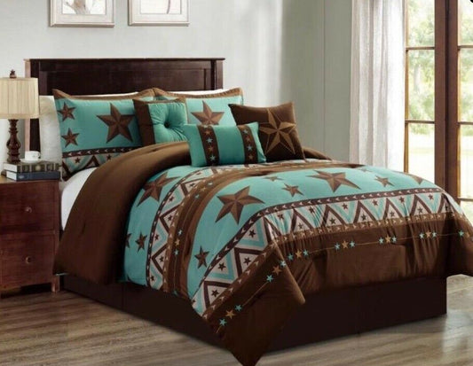 Texas Western Brown Star CLM2809173B Bedding Sets
