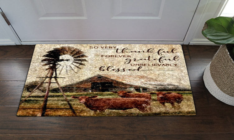 Thankful Cow CL22100056MDD Non-slip Door mats