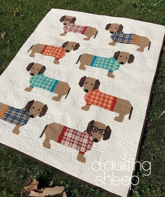 The Dogs In Sweaters CL120641 Quilt Blanket