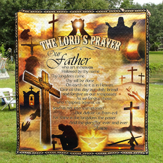 The Lord Prayer Quilt Blanket TL130604Y