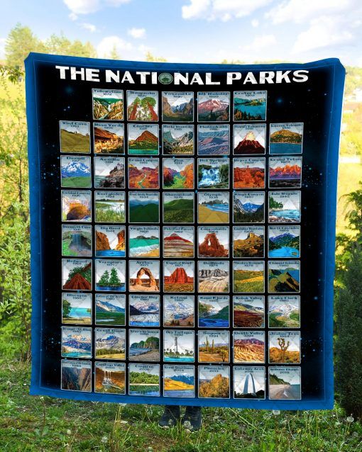 The National Parks CL05120365MDQ Quilt Blanket