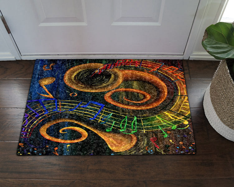 The Art Of Music HN05100146D Non-slip Door mats