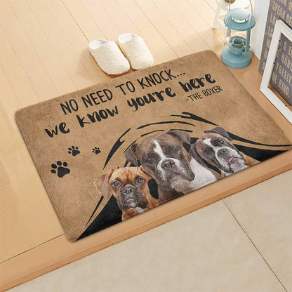 The Boxer CLA1710123D Non-slip Door mats