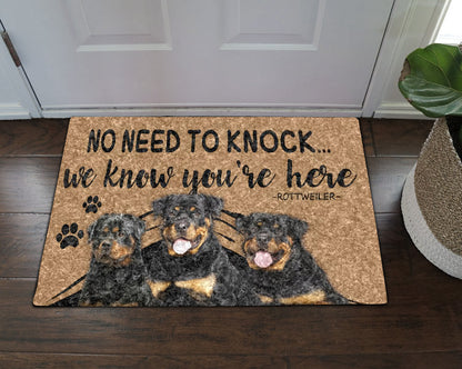 The Rottweiler CLA1710094D Non-slip Door mats