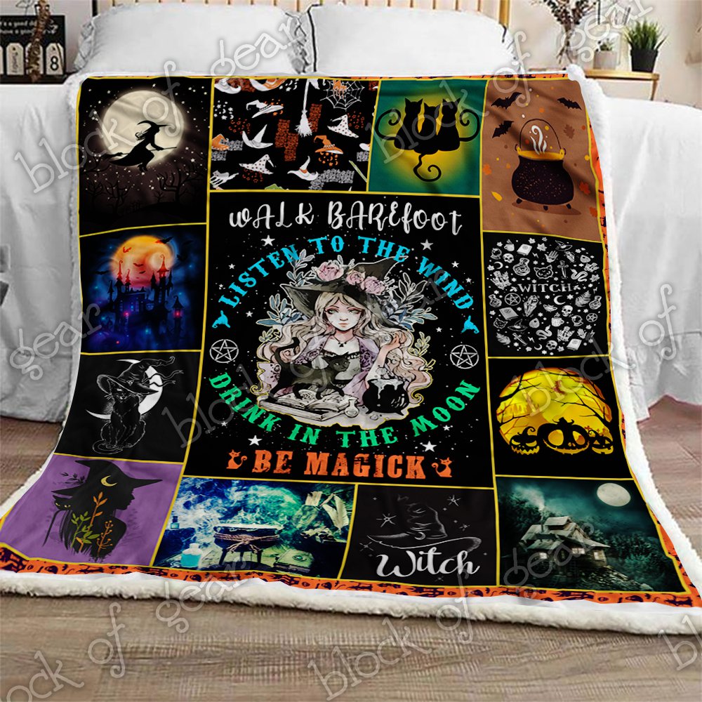 The Soul Of A Witch CL2709473MDF Sherpa Fleece Blanket