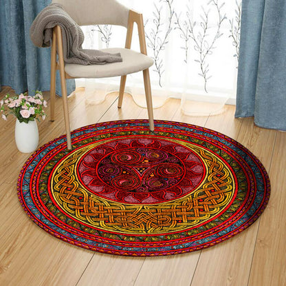 The Sun And The Moon TT130814TM Round Area Rug