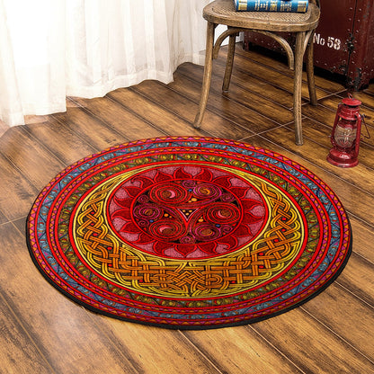 The Sun And The Moon TT130814TM Round Area Rug