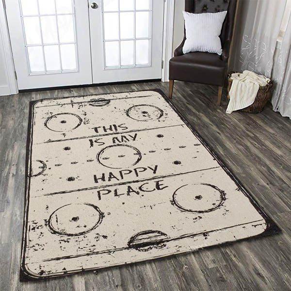 This Is My Happy Place Hockey CL30100213MDR Rug