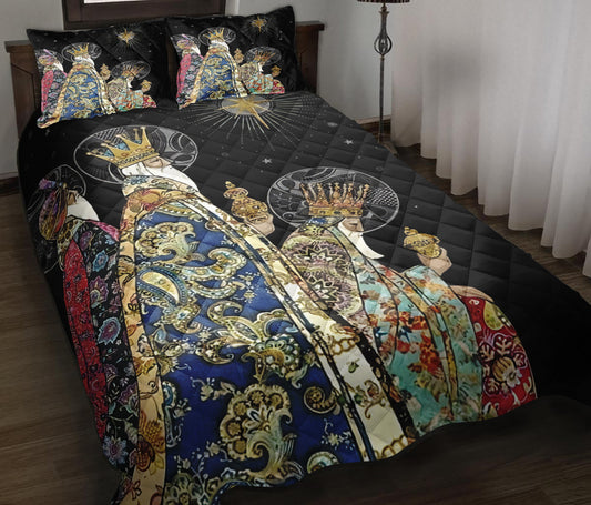 Three Kings Christmas Quilt Bedding Set MN0210004