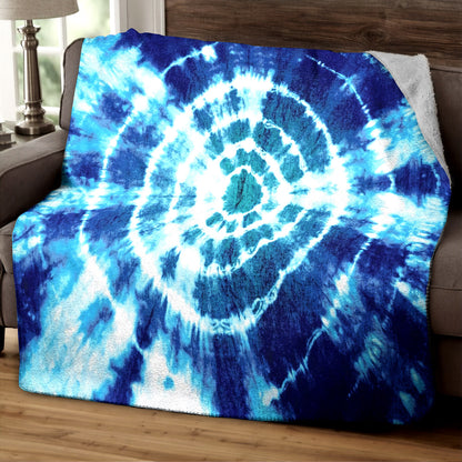 Tie Dye HT040943TT Sherpa Fleece Blanket