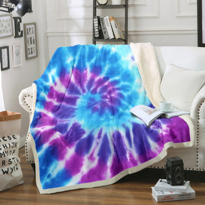 Tie Dye HT040944TT Sherpa Fleece Blanket