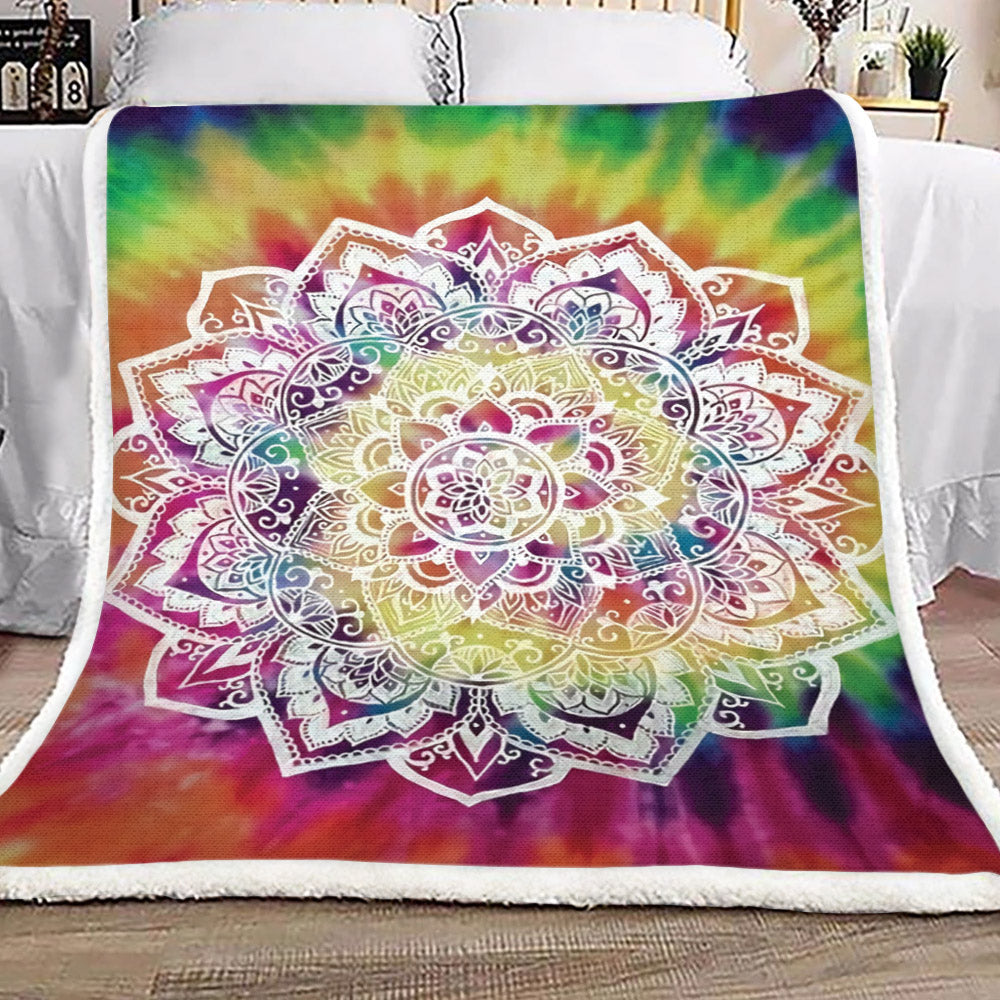 Tie Dye NN1110153TT Sherpa Fleece Blanket