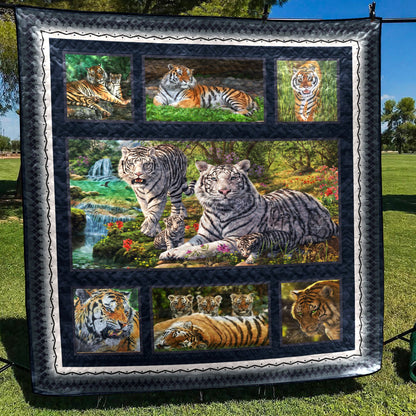 Tiger Beautiful Tiger Blanket CLA31100984Q Quilt Blanket