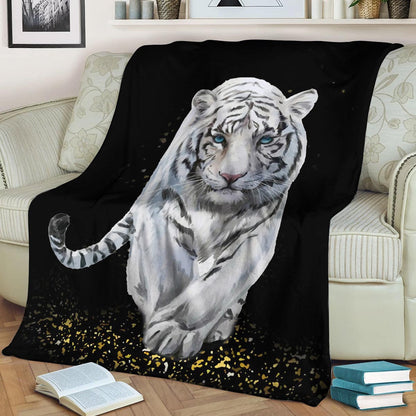 Tiger CL140893MD Sherpa Fleece Blanket