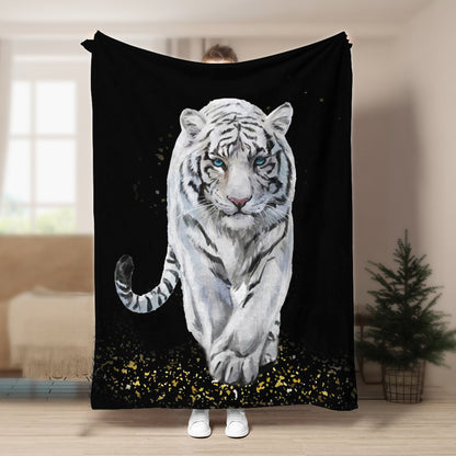 Tiger CL140893MD Sherpa Fleece Blanket