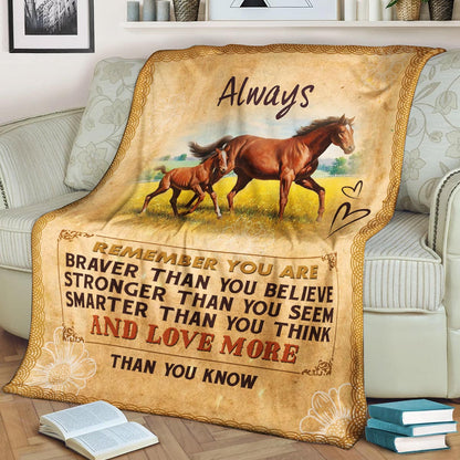 To My Granddaughter CLA1910641F Sherpa Fleece Blanket