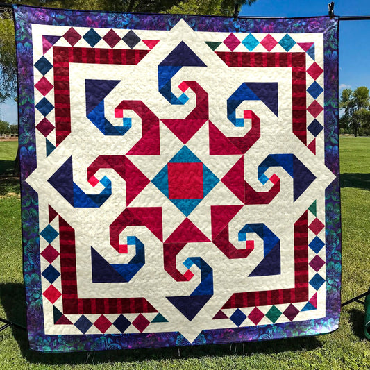 Trail Quilt Blanket HN080705M