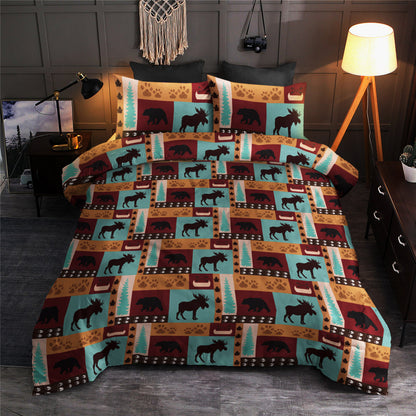 Trailhead Patch Moose Bear CLA2609213B Bedding Sets
