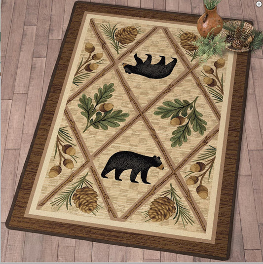 Trails Bear CLM3009152M Rug
