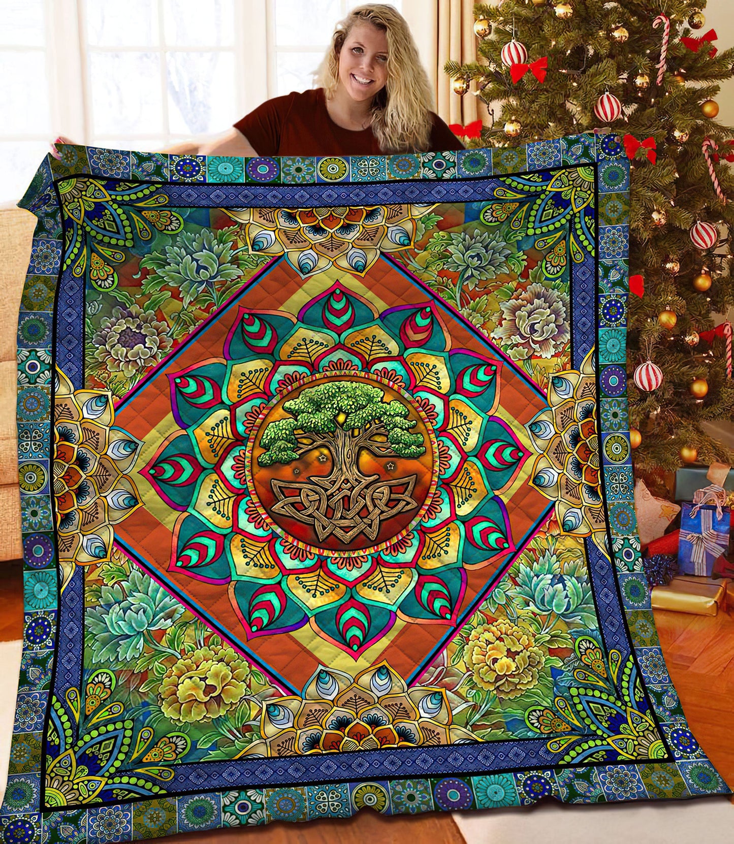 Tree Of Life ND011112 Quilt Blanket