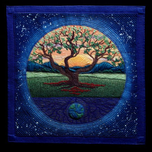 Tree CLA1110498Q Quilt Blanket
