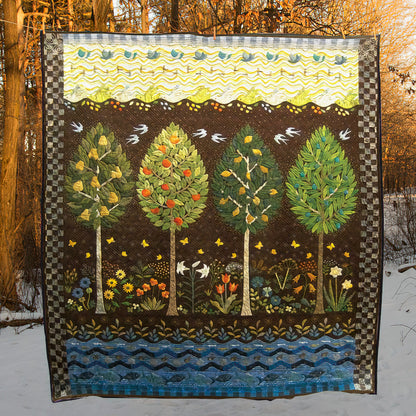 Tree CLA210650 Quilt Blanket