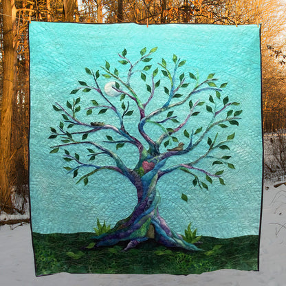 Tree CLA2810494Q Quilt Blanket