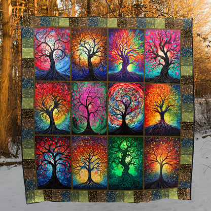 Tree Of Life Art CLH2111619Q Art Quilt