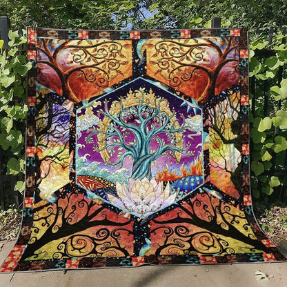 Tree Of Life D010787 Quilt Blanket