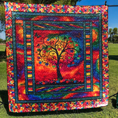 Tree Of Life Hippie Quilt Blanket HM060702Y