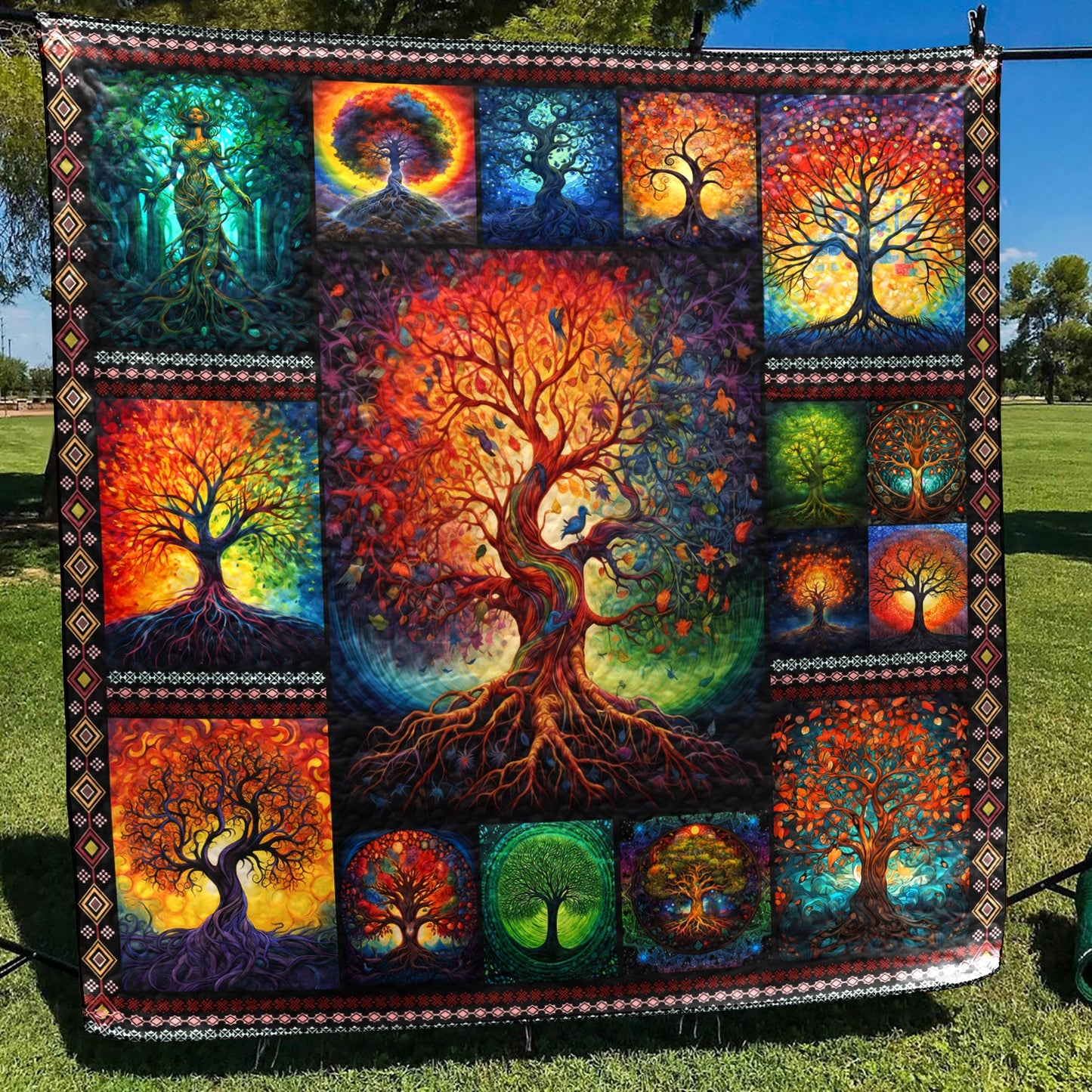 Tree Of Life Art Quilt HN281005T