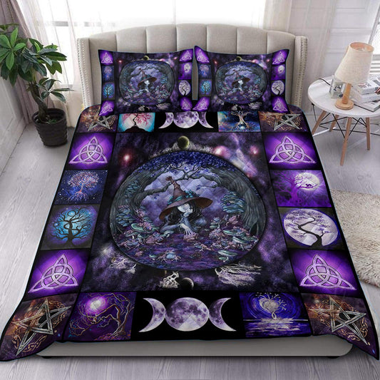 Tree Of Life Wicca Quilt Bedding Set HN150907M